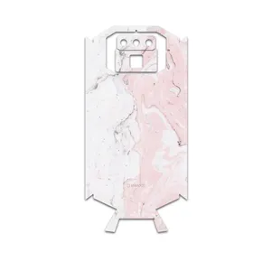 MAHOOT Blanco-Pink-Marble Cover Sticker for Doogee S70