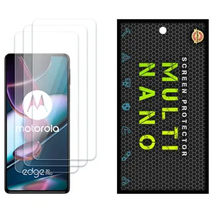 Multi Nano X-S3N Screen Protector For Motorola Edge 30 Pro Pack of 3