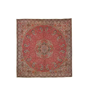 رومیزی ترمه مدل نسترن کد RT90-90