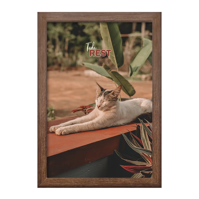 تابلو خندالو طرح گربه کد F10788