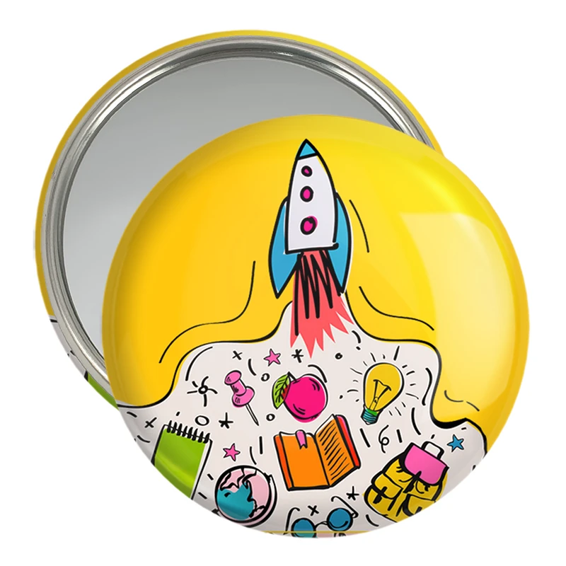 آینه جیبی خندالو مدل بازگشت به مدرسه کد 30017