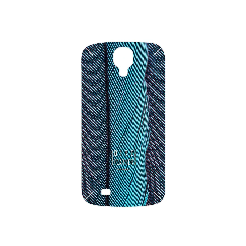 برچسب پوششی ماهوت مدل Turquoise feathers مناسب برای گوشی موبایل سامسونگ Galaxy S4
