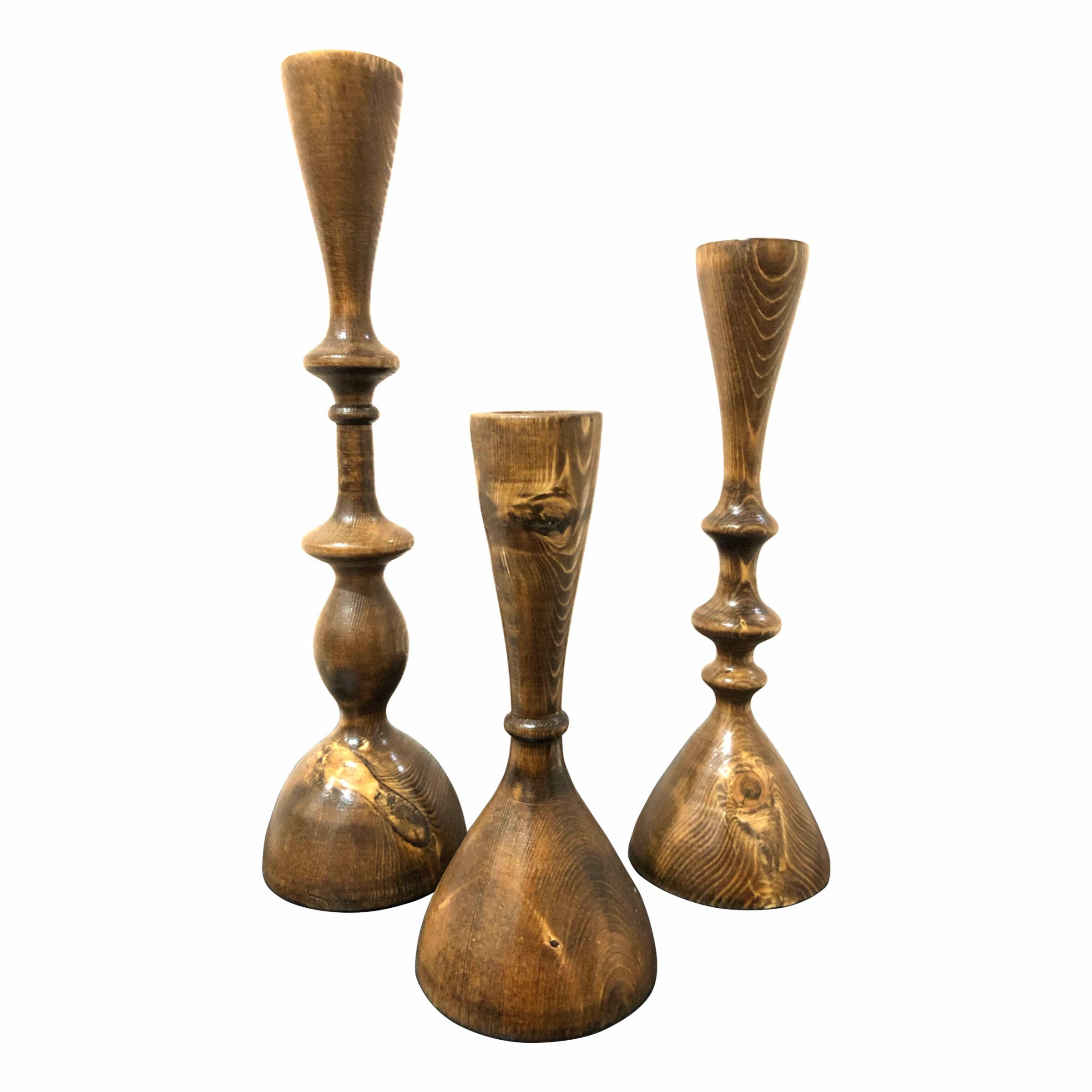 شمعدان مدل استوانه ای مجموعه 3 عددی