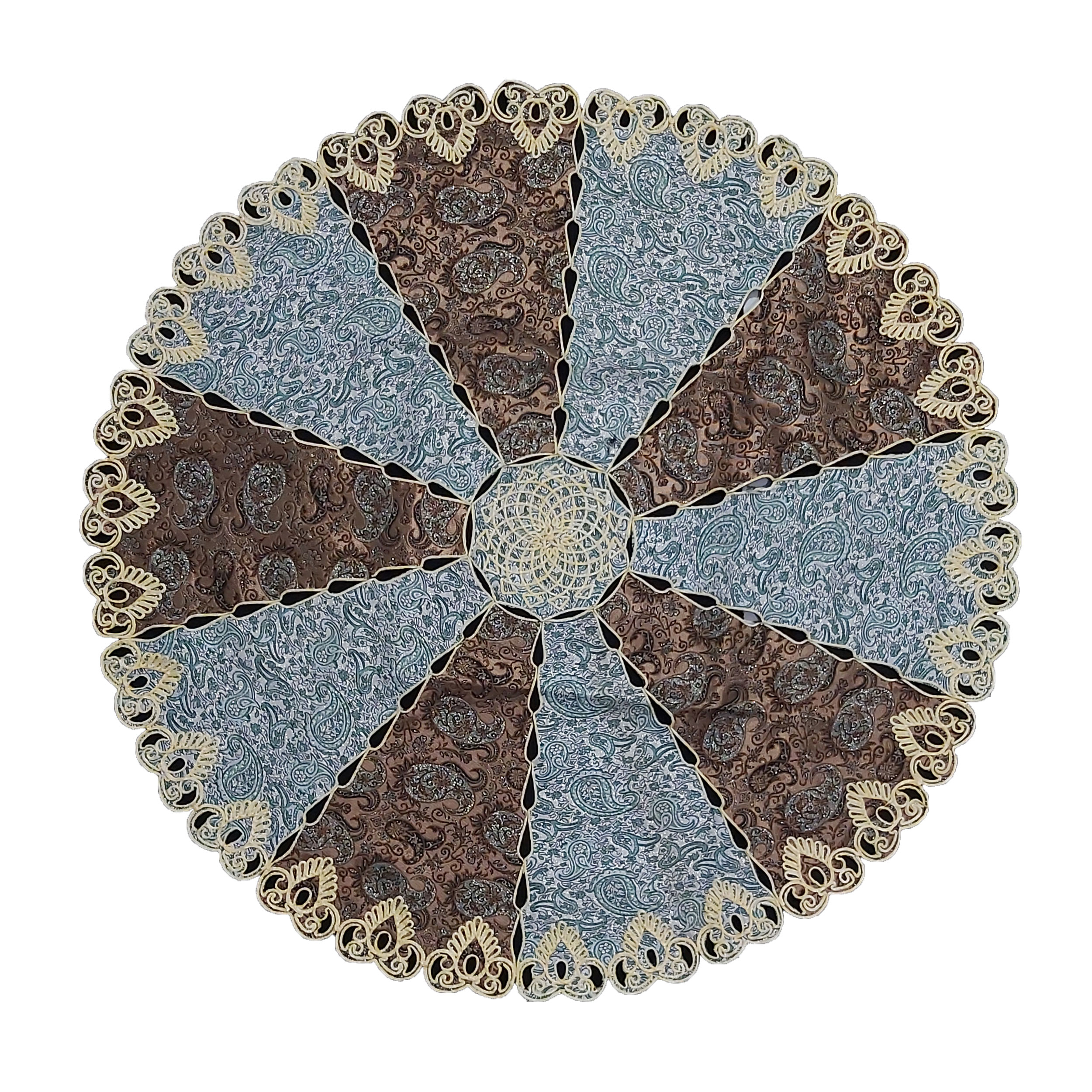 رومیزی ترمه طرح قیطان مدل 1811_M