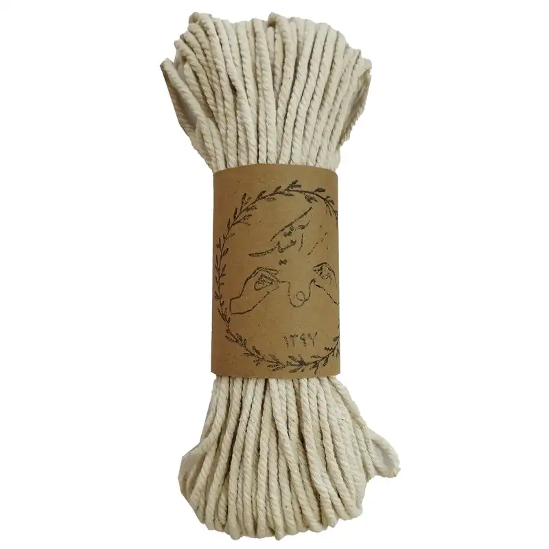 نخ مکرومه بافی هنر آنتیک مدل پنبه ای کد 156