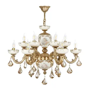 لوستر چشمه نور 10 شعله کد C2922/5-AW