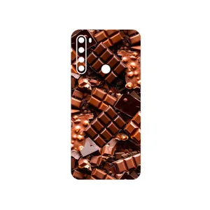 MAHOOT Chocolate Cover Sticker for Xiaomi Redmi Note 8 2021
