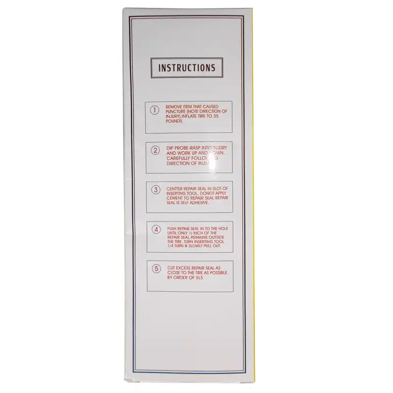 نخ پنچری لاستیک خودرو تایگر مدل US10 بسته 50 عددی