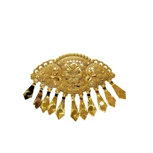 سنجاق سینه زنانه مدل گل و چشم