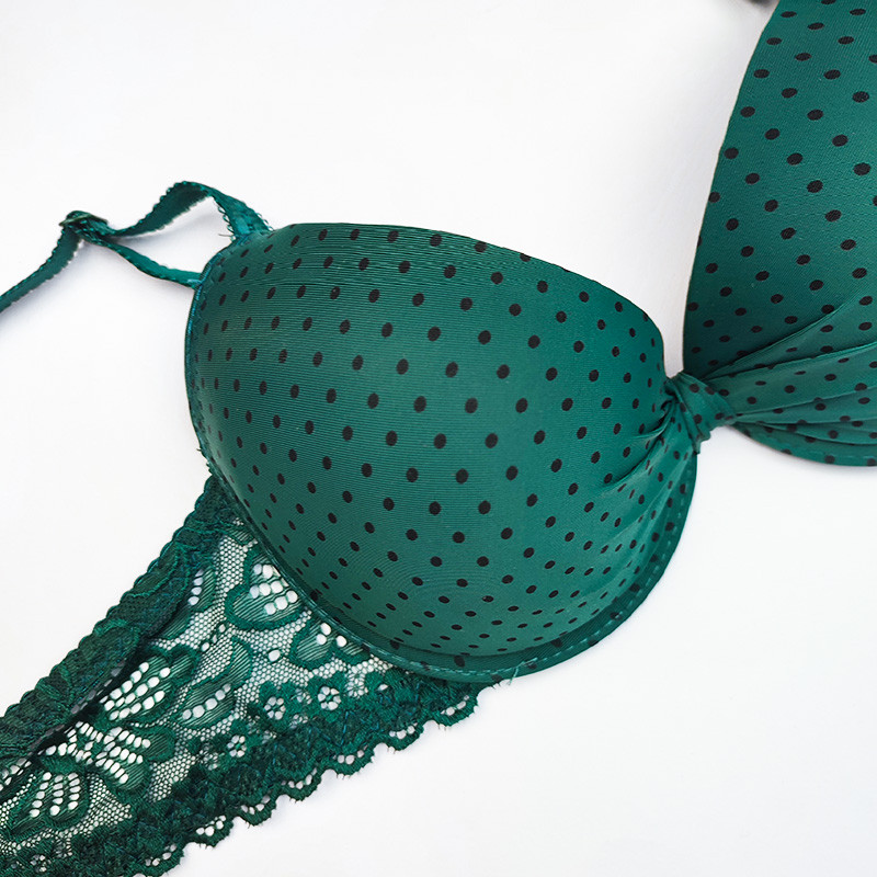 سوتین زنانه مدل نیم جک اسفنجی کد GG-89364-4