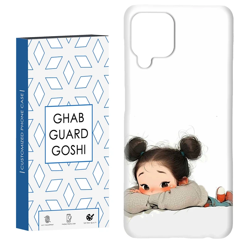 کاور قاب گارد گوشی طرح دختر ملوس کد Dimo-952 مناسب برای گوشی موبایل سامسونگ Galaxy A12 / Galaxy M12