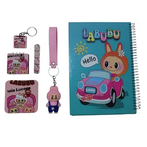 بسته لوازم تحریر مدل لبوبو مجموعه ۶ عددی