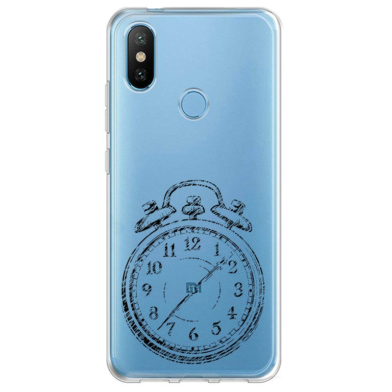 کاور مگافون طرح ساعت مدل C64-B مناسب برای گوشی موبایل شیائومی Redmi 6 Pro / Mi A2 Lite