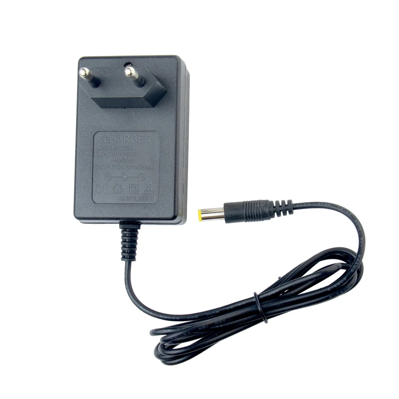 شارژر 6 ولت 800 میلی آمپر مدل HD04