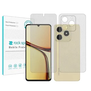 Rockspace Resistant model Matte screen protector suitable for Realme C61 mobile phone Along with the phone back protector