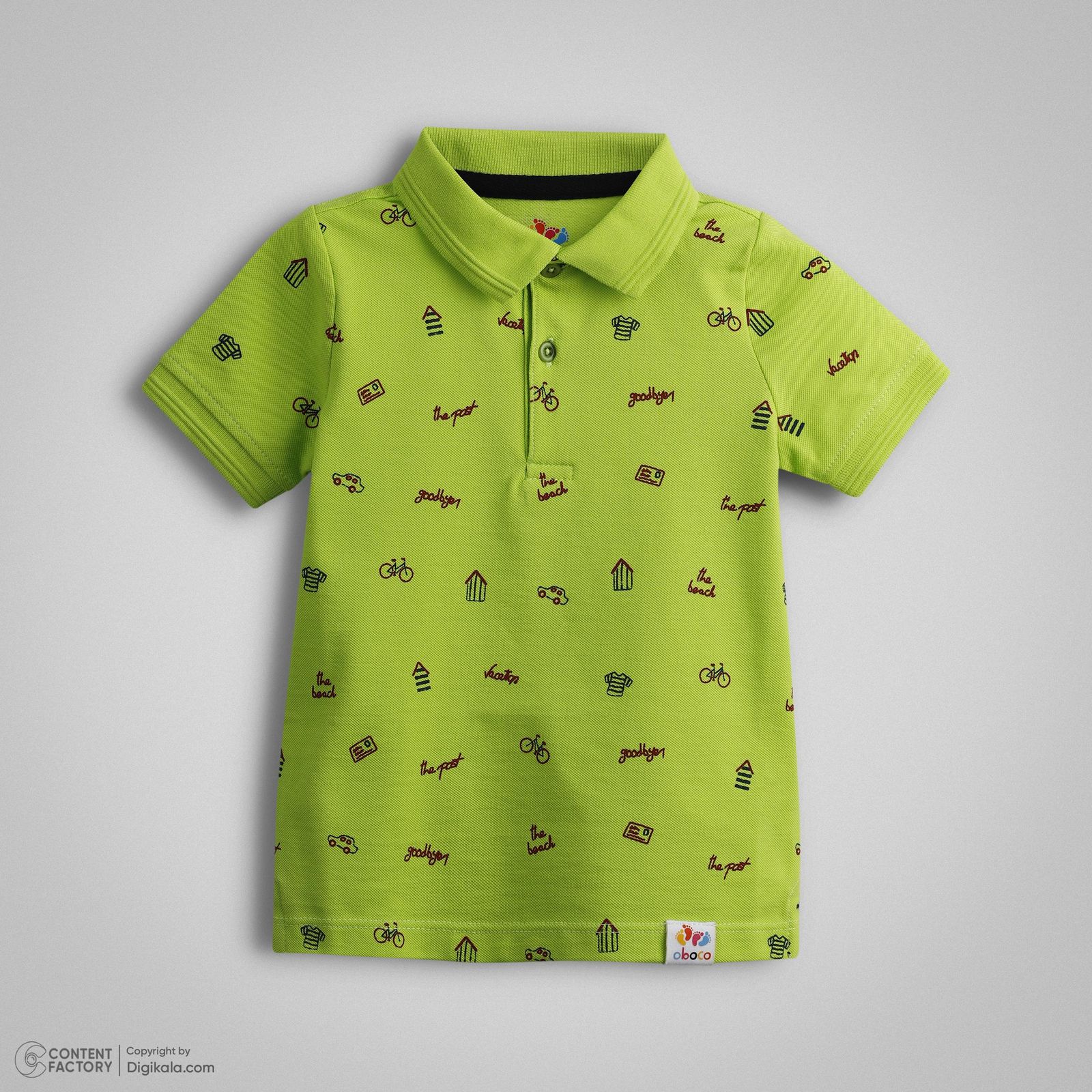پولوشرت آستین کوتاه پسرانه وان بای وان مدل 2073206610 -  - 8