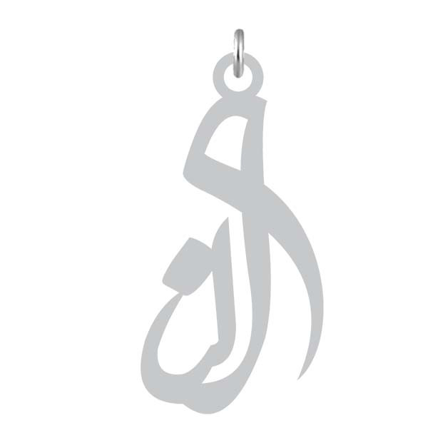 آویز گردنبند نقره کرابو طرح النا مدل Kn2-1152