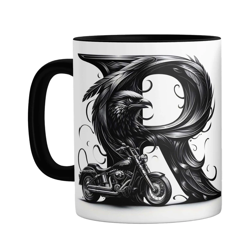 ماگ مدل حرف R کد 9323