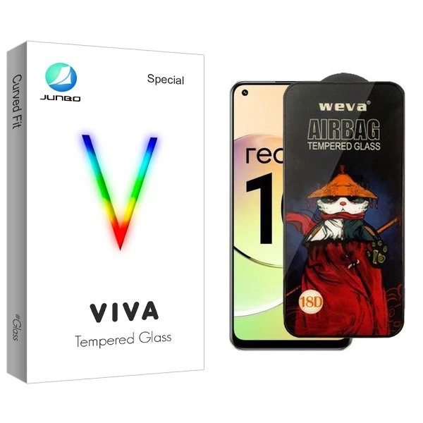 محافظ صفحه نمایش جانبو مدل Viva Airbag مناسب برای گوشی موبایل ریلمی 10 4G