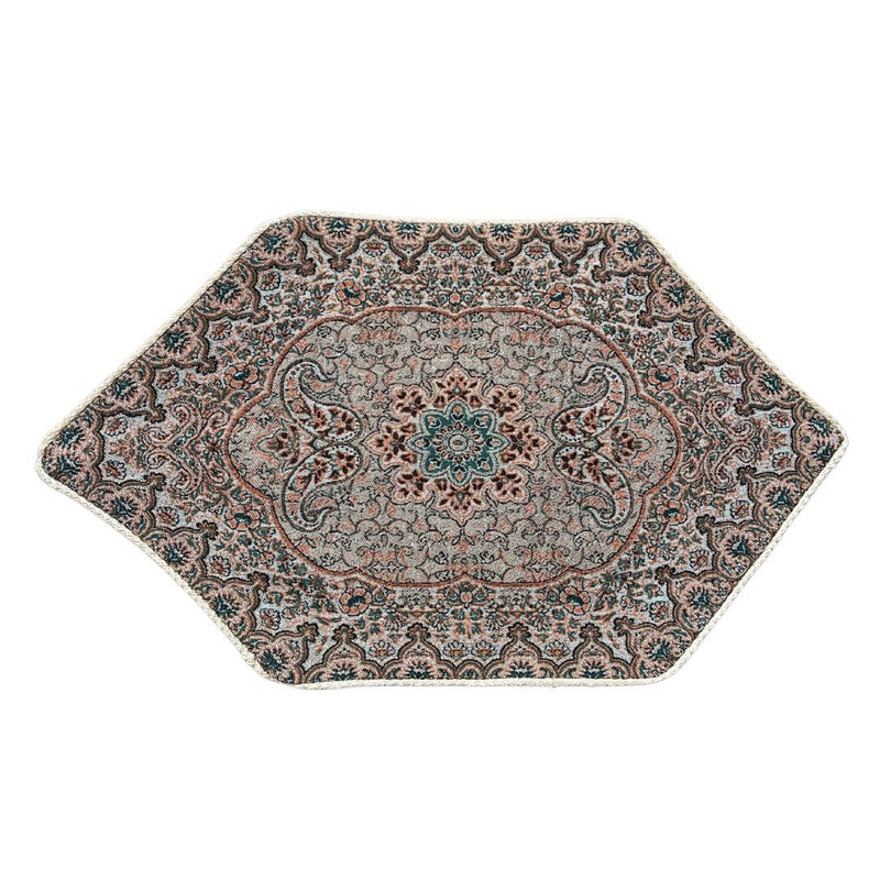 ست رومیزی و رانر 3 تکه طرح ترمه کد 01