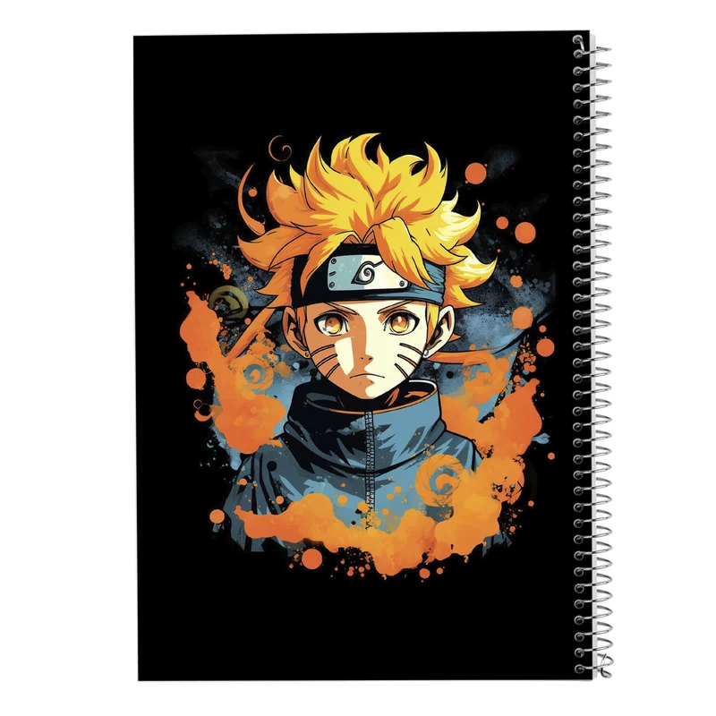 دفتر شطرنجی 50 برگ مدوپد مدل نارتو narto کد DF10644