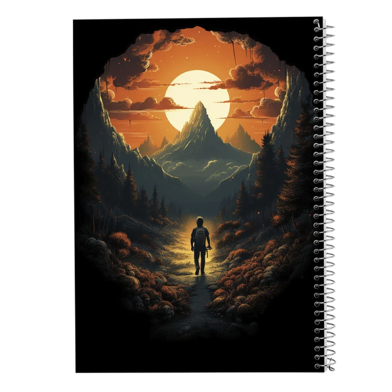 دفتر نت موسیقی 50 برگ مدوپد مدل The Lord of the Rings کد DF3081