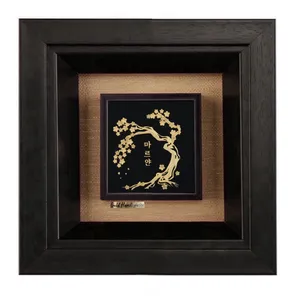 تابلو طلاکوب زرکات طرح شکوفه مدل F238