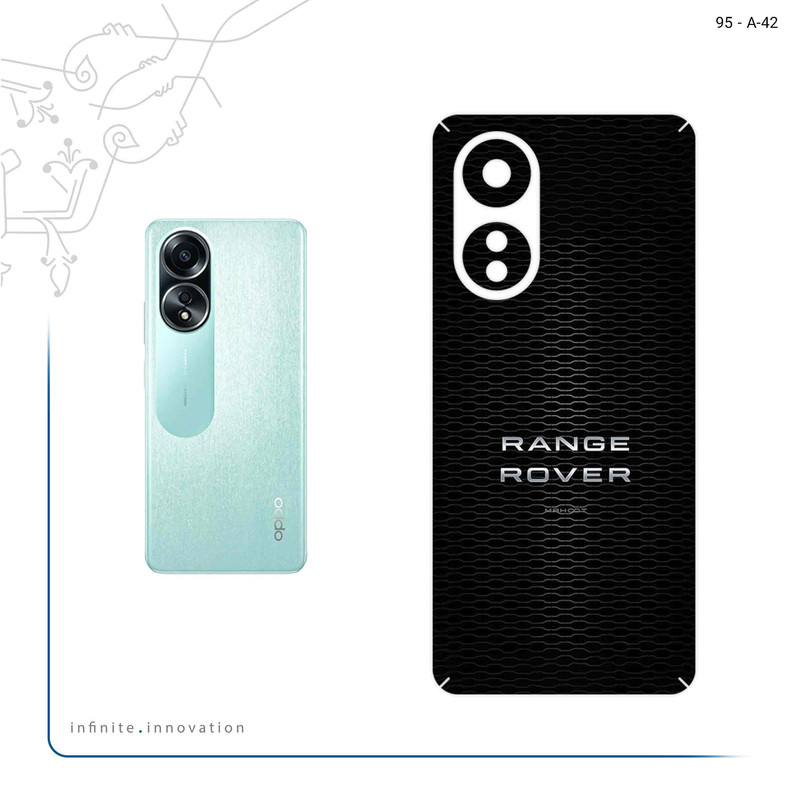 برچسب پوششی ماهوت مدل Range_Rover_Logo مناسب برای گوشی موبایل اپو A58 4G