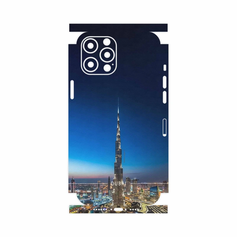 برچسب پوششی ماهوت مدل Dubai City-FullSkin مناسب برای گوشی موبایل اپل iPhone 12 Pro Max