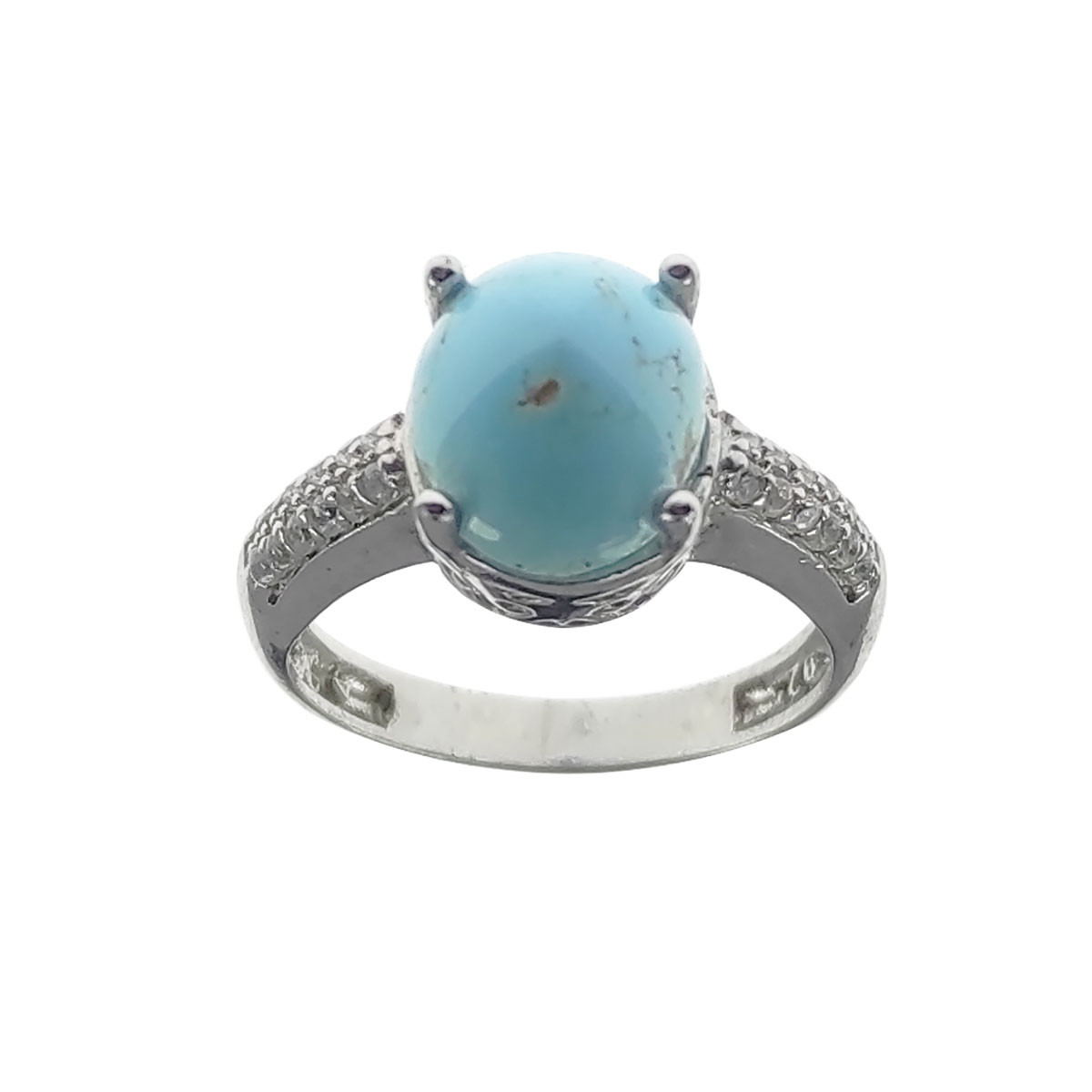 انگشتر نقره زنانه سلین کالا مدل فیروزه کد 23