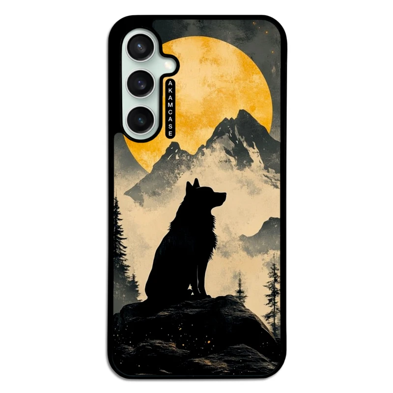 کاور آکام مدل AMC-WSGS23FE-DOGS-7 مناسب برای گوشی موبایل سامسونگ Galaxy S23 FE