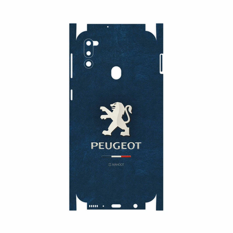 برچسب پوششی ماهوت مدل Peugeot-Logo-FullSkin مناسب برای گوشی موبایل سامسونگ Galaxy M21 (2021) Edition