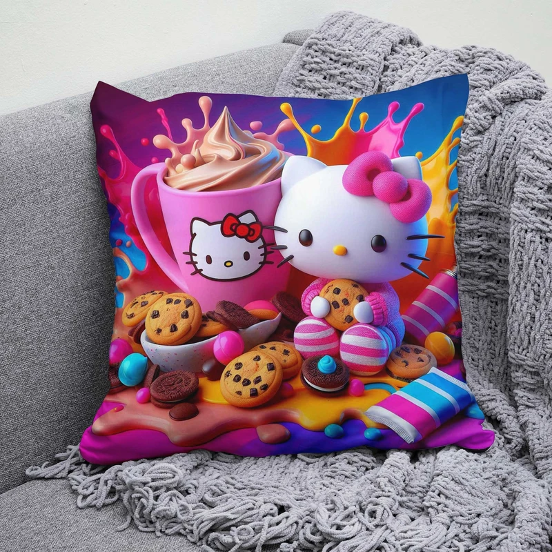 کوسن پاد آفرین مدل کیتی طرح هدیه دخترانه کد B818