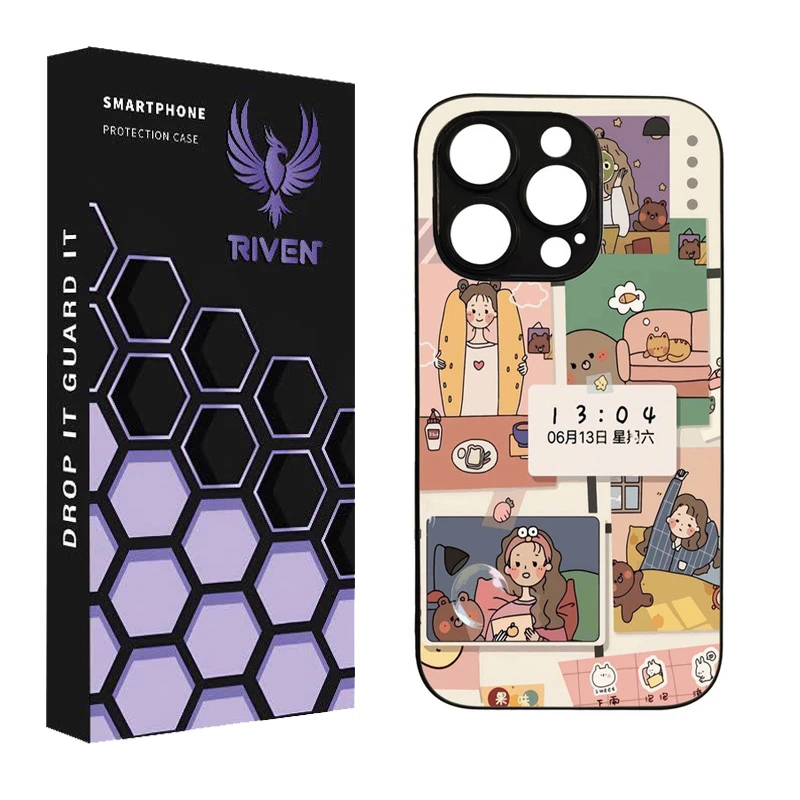 کاور ریون طرح فانتزی مدل RI3-18 مناسب برای گوشی موبایل اپل IPHONE 13 PRO