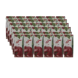 آبمیوه انار سن ایچ -200 میلی لیتر بسته 36 عددی