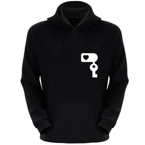 هودی مردانه مدل کلید S134 رنگ مشکی