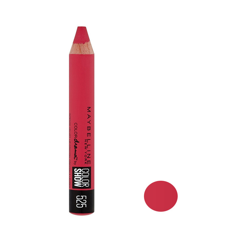 رژ لب مدادی میبلین مدل Color show شاره رنگ 525