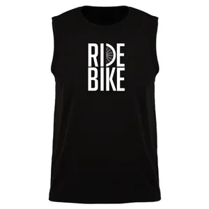 تاپ مردانه مدل RIDE BIKE کد D21 رنگ مشکی