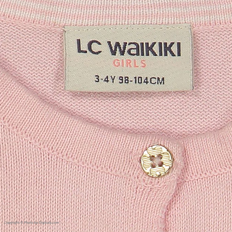 ژاکت دخترانه ال سی وایکیکی مدل 8S0618Z4-G0G-PINK