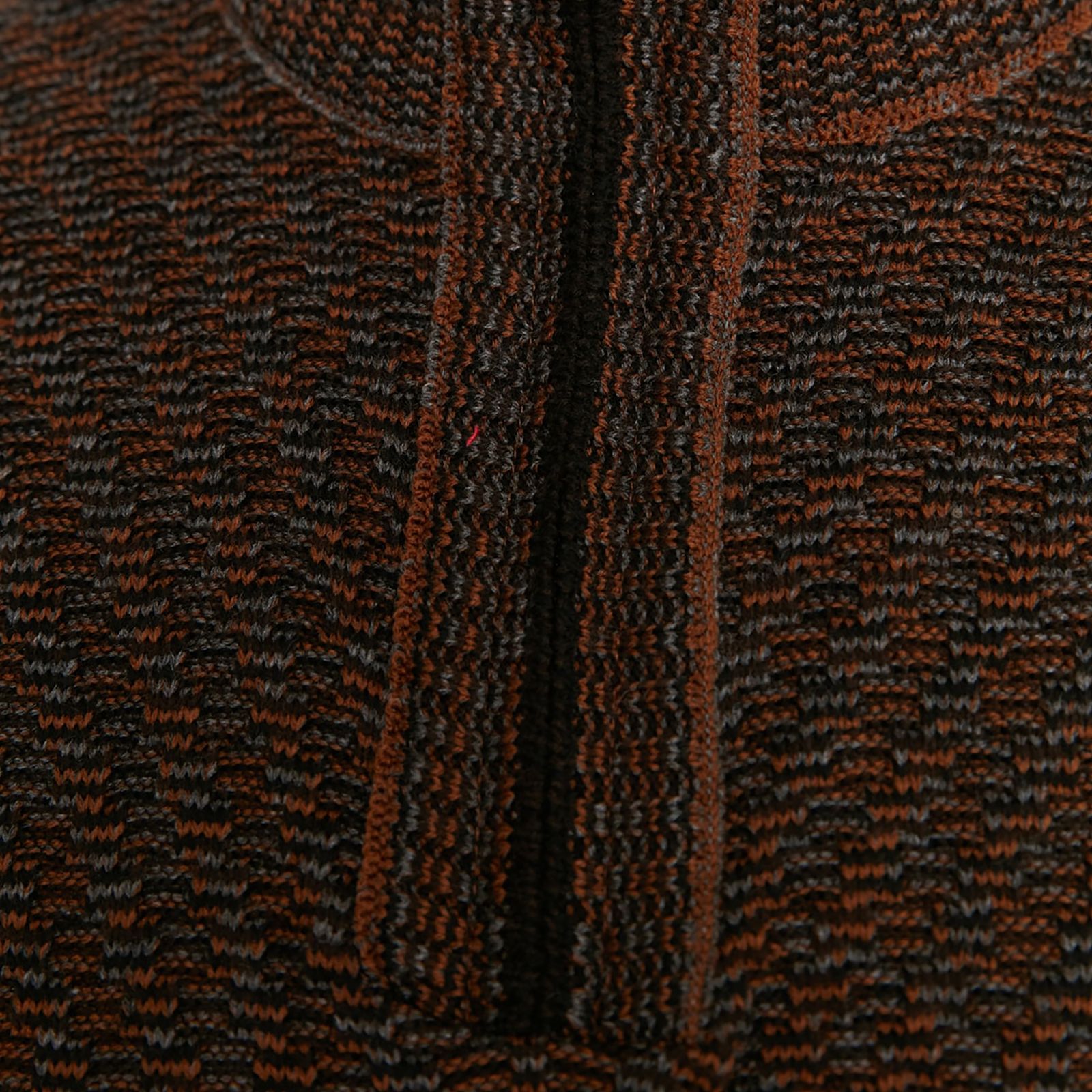 پلیور یقه ایستاده مردانه مدل 266303467 طرح ترندیول -  - 5