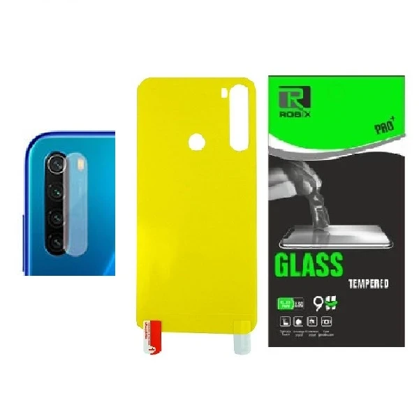 محافظ پشت گوشی روبیکس مدل FL Note 8 مناسب برای گوشی موبایل شیائومی Redmi Note 8 به همراه محافظ لنز دوربین
