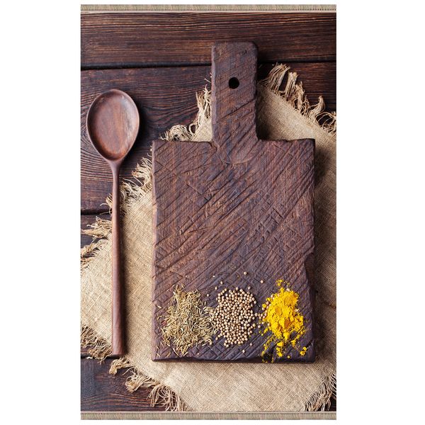 فرش پارچه ای مدل ترمزدار طرح آشپزخانه