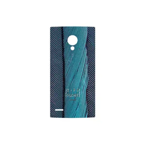 MAHOOT Turquoise feathers Cover Sticker for LG FX0 Firefox