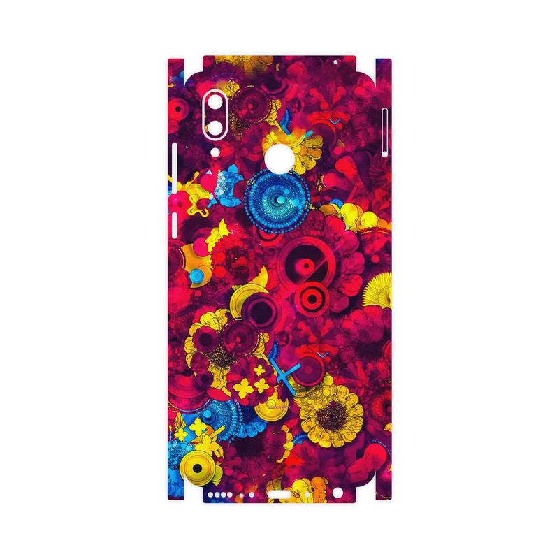 برچسب پوششی ماهوت مدل Vector Flower Garden Digital Art-FullSkin مناسب برای گوشی موبایل آنر Play