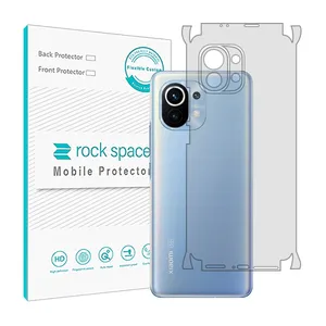 Transparent Rockspace HyGEL phone back protector suitable for Xiaomi Mi 11 mobile phone