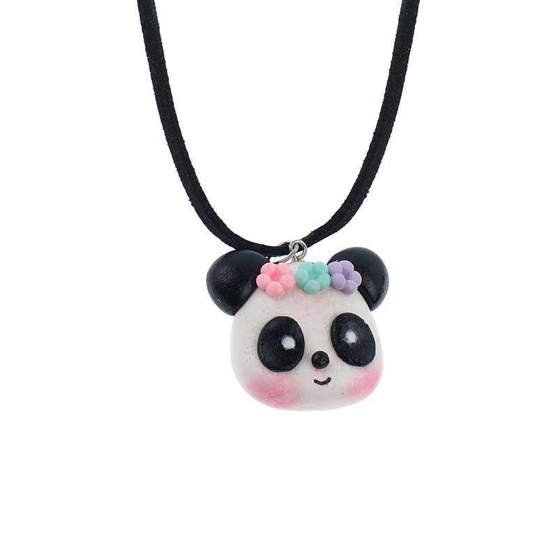 گردنبند دخترانه مدل پاندا
