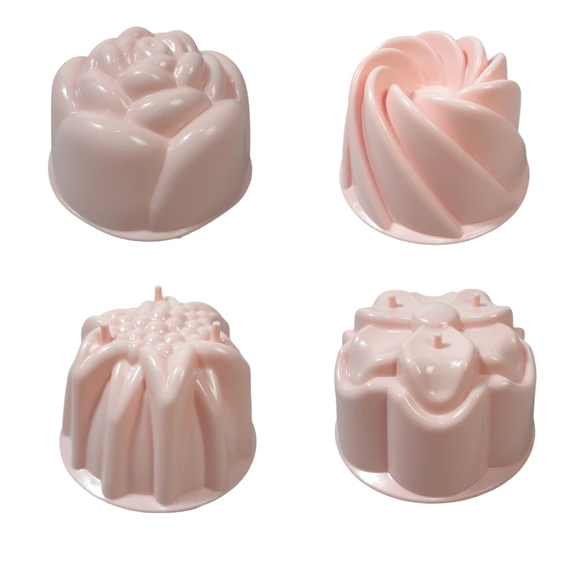 قالب ژله مدل گل کد 1151F بسته 4 عددی