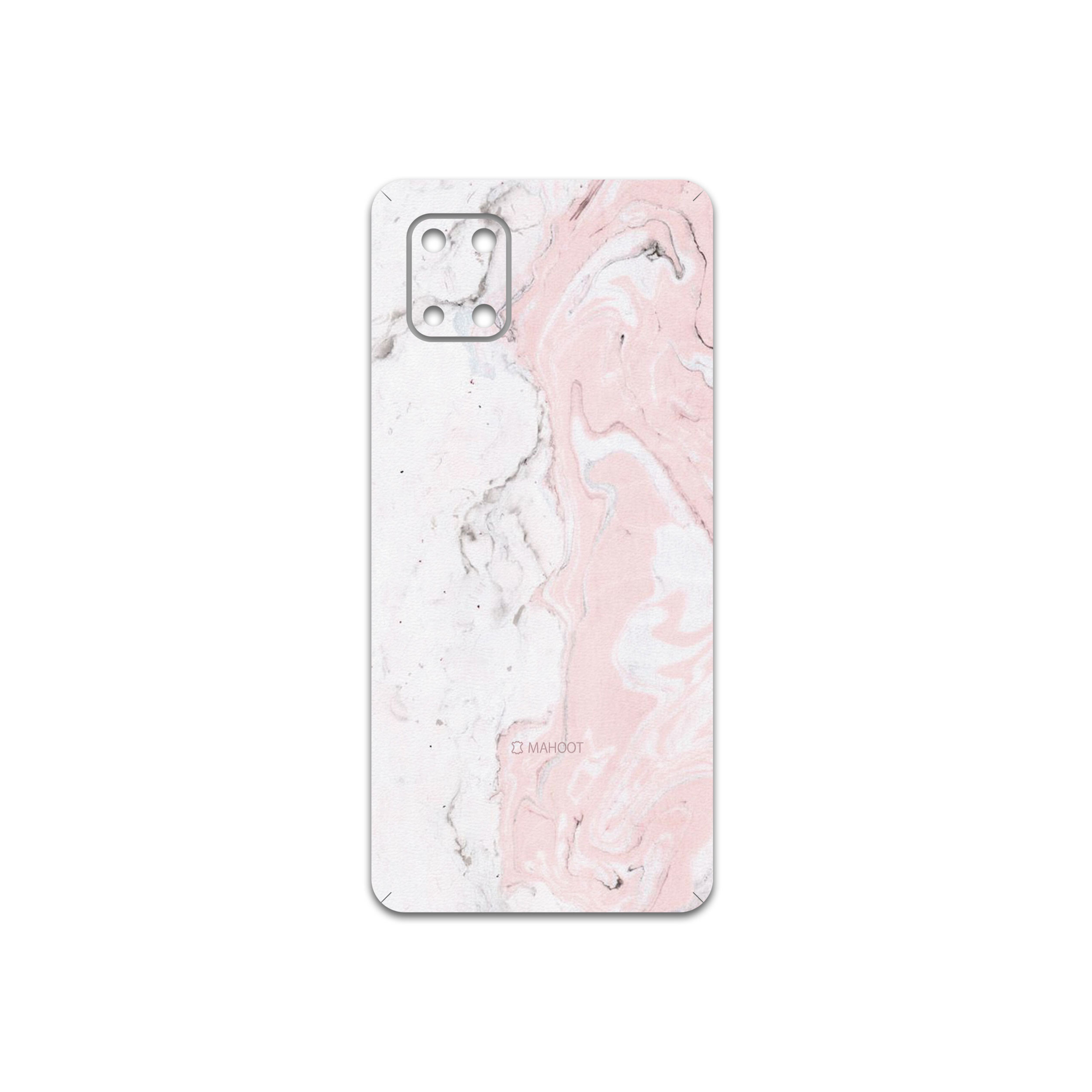 برچسب پوششی ماهوت مدل Blanco-Pink-Marble مناسب برای گوشی موبایل سامسونگ Galaxy Note10 Lite