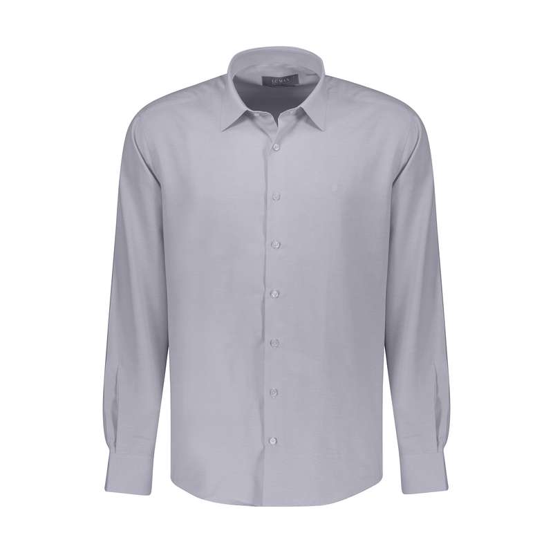 پیراهن آستین بلند مردانه ال سی من مدل 02181319-blue 146