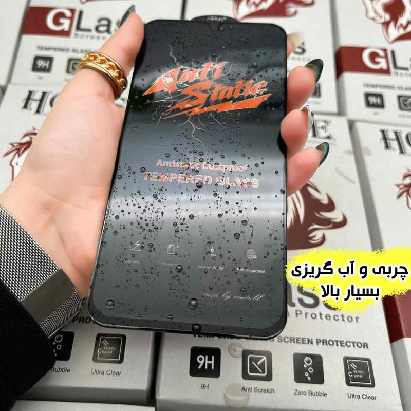 محافظ صفحه نمایش آنتی استاتیک هورس مدل ANTH30 مناسب برای گوشی موبایل شیائومی Poco X6 Pro / Poco X6 / Poco F6 / Poco F6 Pro / Redmi Note 14 / 14T / 14T Pro